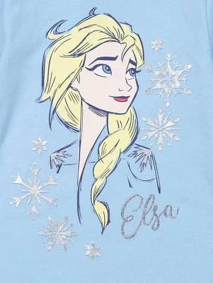 Disney Princess Anna Elsa Frozen Girls Graphic T-Shirt And Leggings Outfit Set Toddler To Big Kid 9 Disney Princess Anna Elsa Frozen Girls Graphic T-Shirt And Leggings Outfit Set Toddler To Big Kid - Image 7