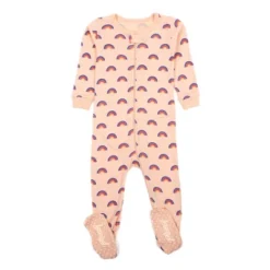 Leveret Footed Sleeper Cotton Girls Pajamas -Kids Clothing Store GUEST a7992a8e 0769 4dfa 936b d3642bfa38c0