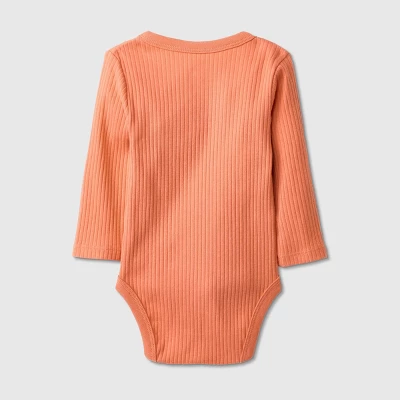Baby Girls' 3pk Side Snap Long Sleeve Bodysuit - Cloud Island™ Pink 3 Baby Girls' 3pk Side Snap Long Sleeve Bodysuit - Cloud Island™ Pink