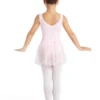 Capezio Glitter Glam Tank Pinch Front Dress - Girls