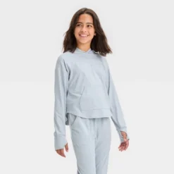 Girls' Soft Stretch Hoodie - All In Motion™ 10 Girls' Soft Stretch Hoodie - All In Motion™ -Kids Clothing Store GUEST ab0a3916 10fe 4f57 b914 19dd905398ca