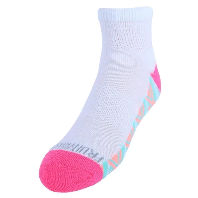 Fruit Of The Loom Girl's Active Cushioned Ankle Socks (Pack Of 6) 3 Fruit Of The Loom Girl's Active Cushioned Ankle Socks (Pack Of 6)