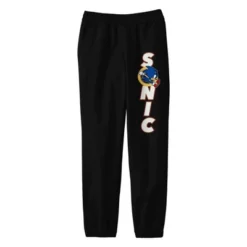 Sonic The Hedgehog Modern Vertical Logo Youth Boys Black Sweatpants -Kids Clothing Store GUEST ac12df6f cc38 4aba b4f3 07eb8790c6c1
