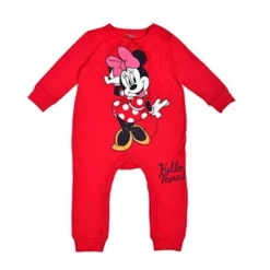 Disney Baby Girl's 2-Pack Minnie Mouse Footless Coverall Jumpsuit Babywear Set For Infant -Kids Clothing Store GUEST ac8f9a82 8886 4f2f 8379 c7f4ee101ae4