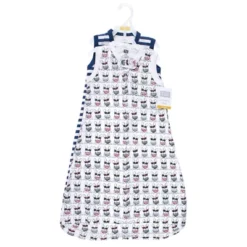 Hudson Baby Infant Boy Interlock Cotton Sleeveless Sleeping Bag, French Dog