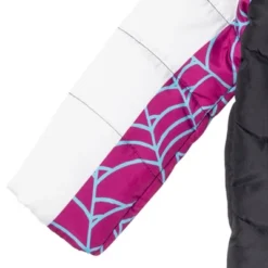 Marvel Spidey And His Amazing Friends Ghost-Spider Girls Zip Up Puffer Jacket Little Kid To Big Kid -Kids Clothing Store GUEST b3e188b9 e2b1 4450 8037 82fa58701b2a