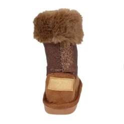Rampage Girl's Toddler Winter Boots Warm Fuzzy Snow Boots With Faux Fur Trim With Glitter Sparkle - Winter Boots For Toddler -Kids Clothing Store GUEST b51760a4 8bc4 4d30 aa00 e43a5c90cc82