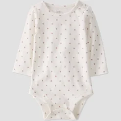 Little Planet By Carter’s Baby 3pc Polka Dot Cardigan Set - Purple