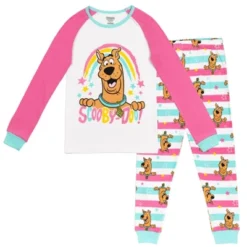 Scooby-Doo Scooby Doo Girls Pajama Shirt And Pants Sleep Set Little Kid To Big Kid -Kids Clothing Store GUEST b5c06b02 9c00 4c92 b49e ef347a128874