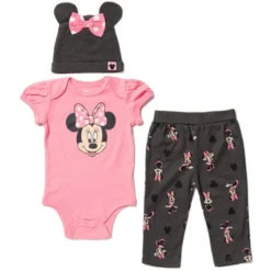 Disney Classics Winnie The Pooh Lion King Bambi Baby Bodysuit Pants And Hat 3 Piece Outfit Set Newborn To Infant -Kids Clothing Store GUEST b5cf253d 2e7a 4b88 b6e6 20faaaa89004