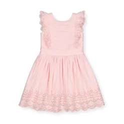 Hope & Henry Girls' Flutter Sleeve Pleated Dress With Bow Sash, Infant -Kids Clothing Store GUEST b74ccee4 8656 434d 8245 cfe77bf6af96