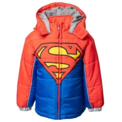 DC Comics Justice League Batman Zip Up Winter Coat Puffer Jacket Toddler -Kids Clothing Store GUEST b76eca53 ff70 454f a7b1 521d25282f10