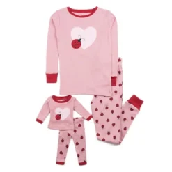 Leveret Girl And Doll Matching Cotton Animal Design Pajamas -Kids Clothing Store GUEST b7f7ea0a 847b 4bab ad8f 1256eee6bd2e