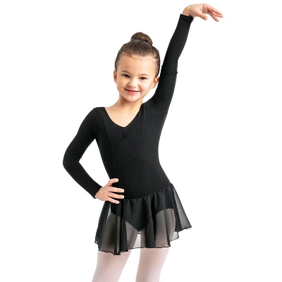 Capezio Children's Collection Long Sleeve Dress - Girls 7 Capezio Children's Collection Long Sleeve Dress - Girls - Image 5