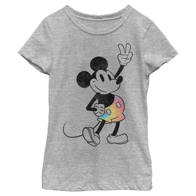 Girl's Disney Tie-Dye Mickey T-Shirt 6 Girl's Disney Tie-Dye Mickey T-Shirt - Image 4