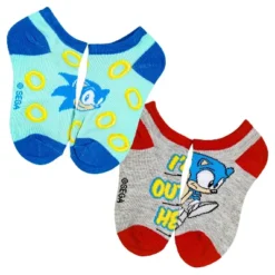 Sonic The Hedgehog Boys Week Of Socks Ankle And Crew 7 Pair Gift Box Set Multicoloured -Kids Clothing Store GUEST c07762ad ce39 4ff7 b0a5 482bea9cb0b5