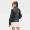 Girls' Faux Leather Moto Jacket - Art Class™ -Kids Clothing Store GUEST c13016e3 31f9 419b a6eb de8bf7b80eb4
