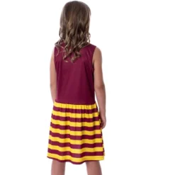 Harry Potter Girls All Houses Crest Logo Tank Stripe Accent Pajama Nightgown -Kids Clothing Store GUEST c1f8fdec 20de 40e7 b544 d81147f9360e