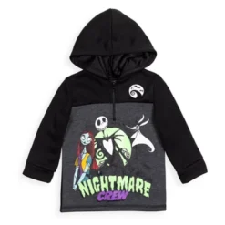 Disney Nightmare Before Christmas Jack Skellington Oogie Boogie Sally Fleece Quarter Zip Hoodie Toddler -Kids Clothing Store GUEST c350b886 cdc0 461e 8d57 e7451c7eabc8