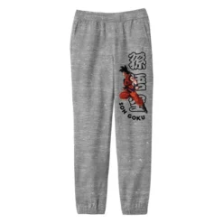 Harry Potter Dragon Ball Z Son Goku With Kanji Name And English Text Youth Athletic Heather Gray Graphic Jogger Pants -Kids Clothing Store GUEST c5b87839 8fe5 431b a320 bb63b817858a