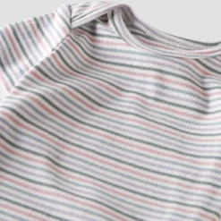 Little Planet By Carter's Baby 3pk Botanical Rain Bodysuit - Purple/Beige