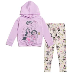 Disney Encanto Isabela Luisa Mirabel Sequin Pullover Fleece Hoodie And Leggings Outfit Set Little Kid To Big Kid -Kids Clothing Store GUEST c906440b 6d0a 4dd9 a7d9 59efdab1a22d