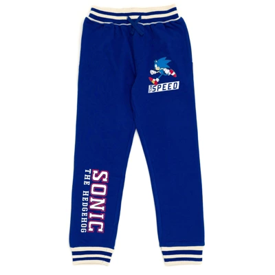 SEGA Sonic The Hedgehog Fleece Bomber Jacket And Jogger Pants Little Kid To Big Kid 4 SEGA Sonic The Hedgehog Fleece Bomber Jacket And Jogger Pants Little Kid To Big Kid - Image 2