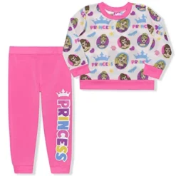 Disney Princess Girl's 2-Pack Graphic Pullover Sweatshirt And Jogger Pants Set For Kids -Kids Clothing Store GUEST cb3e38d5 1ef8 4bea b5df 692aec1486d0