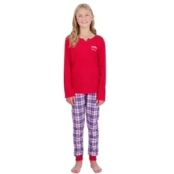 Sleep On It Girls 2-Piece Bmj Pajama Set - Snuggle
