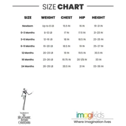 Disney Nightmare Before Christmas Zero Oogie Boogie Jack Skellington Baby Bodysuit Pants And Hat 3 Piece Outfit Set Newborn To Infant -Kids Clothing Store GUEST ce1779f5 87f5 4937 82d4 0609238624da