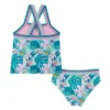 Andy & Evan Kids Reversible Tankini Blue, Size 7