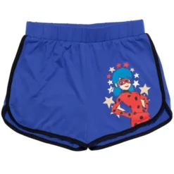 Miraculous Cat Noir Ladybug Girls Dolphin Active Shorts Leggings Tank Top And T-Shirt 4 Piece Outfit Set Little Kid To Big Kid -Kids Clothing Store GUEST d0e0f26c ab2f 4fe6 a551 ca852b746540