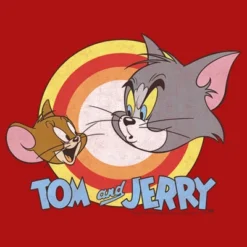 Boy's Tom And Jerry Classic Logo T-Shirt