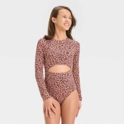 Girls' Leopard Spots One Piece Rash Guard - Art Class™ 7 Girls' Leopard Spots One Piece Rash Guard - Art Class™ -Kids Clothing Store GUEST d1daa118 3063 4ccc 951e fcdbd5194a19