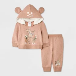 Baby Girls' 2pc Disney Bambi Top And Bottom Set - Light Brown 11 Baby Girls' 2pc Disney Bambi Top And Bottom Set - Light Brown -Kids Clothing Store GUEST d1fea80d 7fd2 49b3 b4ea 5d584aa38127
