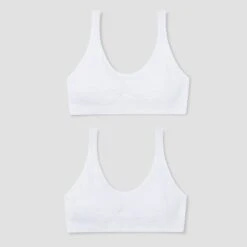 Hanes Girls' 2pk Pullover Bra -Kids Clothing Store GUEST d3b63b6d 6ccc 45aa 855e 29d4e8a55ff0
