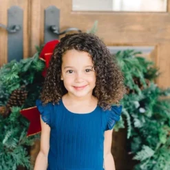 Hope & Henry Girls' Flutter Sleeve Pleated Dress With Bow Sash, Infant -Kids Clothing Store GUEST d4c347e1 d35a 4c58 b62e 887aabbe8c28