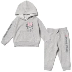 Disney Minnie Mouse Baby Girls Fleece Pullover Hoodie And Pants Outfit Set Infant -Kids Clothing Store GUEST d6093d95 1288 4193 a3dc 5c459789b184