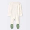 Baby 2pc Waffle Sleep N' Play - Cloud Island™ Green