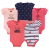 Yoga Sprout Baby Girl Cotton Bodysuits 5pk, Wild Floral -Kids Clothing Store GUEST d8648bf1 61a4 44a3 843f cc14642451cb