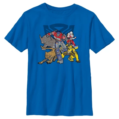 Boy's Transformers: Rise Of The Beasts Team Logo T-Shirt 6 Boy's Transformers: Rise Of The Beasts Team Logo T-Shirt - Image 4