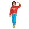 DC Comics Justice League Batgirl Supergirl Wonder Woman Girls Zip Up Costume Pajama Coverall And Cape Toddler To Little Kid -Kids Clothing Store GUEST d9aefbbe 2cba 471c b109 3228d9ba851e