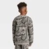 Boys' Marvel Black Panther Crewneck Fleece Sweatshirt - Dark Gray -Kids Clothing Store GUEST da58c46e 639a 49b8 9e38 2bb7bfa199c7