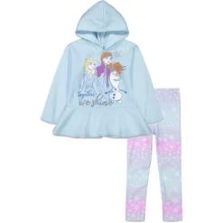Disney Frozen Elsa Girls Fleece Hoodie And Leggings Outfit Set Little Kid To Big Kid -Kids Clothing Store GUEST db2ed9f3 aa77 4f3d a486 21477d8f0d32