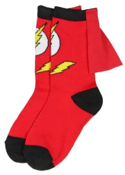 DC Comics Superhero Batman Superman The Flash Youth Boys Caped Crew Socks -Kids Clothing Store GUEST dc69c91f b062 4248 968d 73a9de6882f0