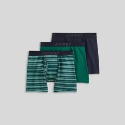 Jockey Generation™ Boys' 3pk Stretch Boxer Briefs - Blue/Navy Blue/Green -Kids Clothing Store GUEST dc8e73e5 54ab 44a7 92c4 9fecab7966a0