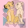 Girl's Lion King Retro Cub Love T-Shirt