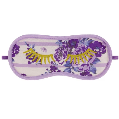 Sleep On It Girls Magic Florals Pajama Sleep Shirt With Matching Sleep Mask 4 Sleep On It Girls Magic Florals Pajama Sleep Shirt With Matching Sleep Mask - Image 2