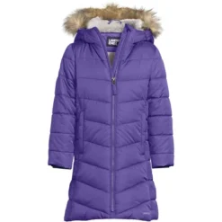 Lands' End Girls Winter Fleece Lined Down Alternative ThermoPlume Coat -Kids Clothing Store GUEST df4c545c 6e32 416d 8117 af1f2e3e0207