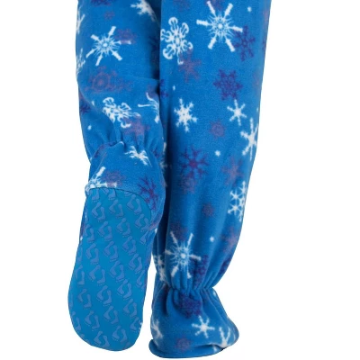 Footed Pajamas - Its A Snow Day Kids Fleece Onesie 6 Footed Pajamas - Its A Snow Day Kids Fleece Onesie - Image 4